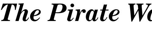 Font : CenturyExpd-BT-Bold-Italic Custom Text : The Pirate Way Test your own text here Click to download or to view this font on a tshirt that can be custom printed in Bali