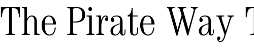 Font : CenturyLightCondSSK-Regular Custom Text : The Pirate Way Test your own text here Click to download or to view this font on a tshirt that can be custom printed in Bali