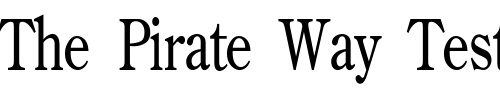 Font : CenturyOldStyle-Light-Condensed Custom Text : The Pirate Way Test your own text here Click to download or to view this font on a tshirt that can be custom printed in Bali