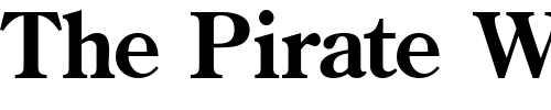 Font : CenturyRetrospectiveBlackSSK Custom Text : The Pirate Way Test your own text here Click to download or to view this font on a tshirt that can be custom printed in Bali