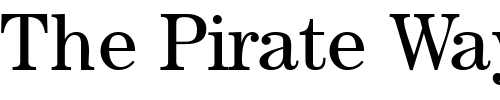 Font : CenturySSK Custom Text : The Pirate Way Test your own text here Click to download or to view this font on a tshirt that can be custom printed in Bali