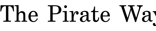 Font : CenturySchT Custom Text : The Pirate Way Test your own text here Click to download or to view this font on a tshirt that can be custom printed in Bali
