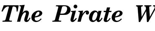 Font : CenturySchT-Bold-Italic Custom Text : The Pirate Way Test your own text here Click to download or to view this font on a tshirt that can be custom printed in Bali