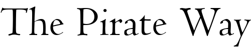 Font : CentusM-Regular Custom Text : The Pirate Way Test your own text here Click to download or to view this font on a tshirt that can be custom printed in Bali