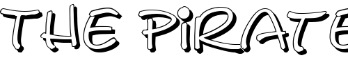 Font : CerberixShadow Custom Text : The Pirate Way Test your own text here Click to download or to view this font on a tshirt that can be custom printed in Bali
