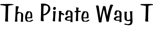 Font : CgBenguiatFrisky Custom Text : The Pirate Way Test your own text here Click to download or to view this font on a tshirt that can be custom printed in Bali