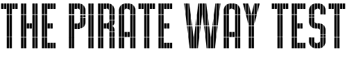Font : CgSectionBdCd Custom Text : The Pirate Way Test your own text here Click to download or to view this font on a tshirt that can be custom printed in Bali