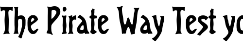 Font : CgVirile Custom Text : The Pirate Way Test your own text here Click to download or to view this font on a tshirt that can be custom printed in Bali