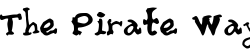 Font : Chaiee Custom Text : The Pirate Way Test your own text here Click to download or to view this font on a tshirt that can be custom printed in Bali