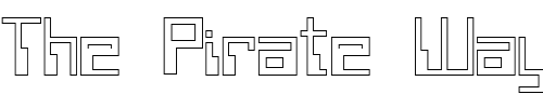 Font : ChallengerOpen Custom Text : The Pirate Way Test your own text here Click to download or to view this font on a tshirt that can be custom printed in Bali