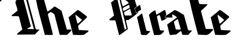 Font : Chamber-Regular-ttstd Custom Text : The Pirate Way Test your own text here Click to download or to view this font on a tshirt that can be custom printed in Bali