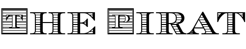 Font : ChevalierIniD Custom Text : The Pirate Way Test your own text here Click to download or to view this font on a tshirt that can be custom printed in Bali
