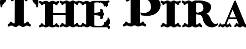 Font : ChickenFarm Custom Text : The Pirate Way Test your own text here Click to download or to view this font on a tshirt that can be custom printed in Bali