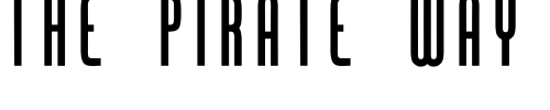 Font : Chingolo-Pro Custom Text : The Pirate Way Test your own text here Click to download or to view this font on a tshirt that can be custom printed in Bali