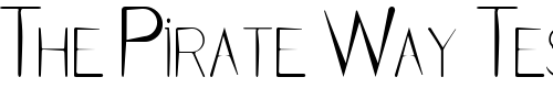 Font : CleanCut-Caps Custom Text : The Pirate Way Test your own text here Click to download or to view this font on a tshirt that can be custom printed in Bali
