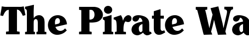 Font : Clearface-ITC-Black Custom Text : The Pirate Way Test your own text here Click to download or to view this font on a tshirt that can be custom printed in Bali