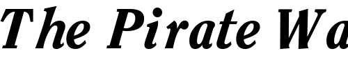 Font : ClearfaceBlackSSK-Bold-Italic Custom Text : The Pirate Way Test your own text here Click to download or to view this font on a tshirt that can be custom printed in Bali