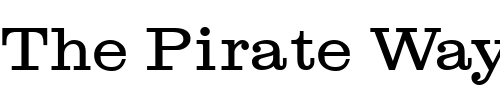Font : Cleartone-Normal Custom Text : The Pirate Way Test your own text here Click to download or to view this font on a tshirt that can be custom printed in Bali