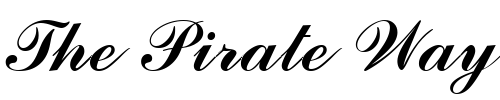 Font : Commercial-Script-BT Custom Text : The Pirate Way Test your own text here Click to download or to view this font on a tshirt that can be custom printed in Bali