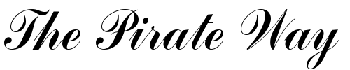 Font : Commercial-Script-D Custom Text : The Pirate Way Test your own text here Click to download or to view this font on a tshirt that can be custom printed in Bali
