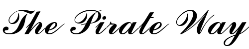 Font : CommercialScriptBT Custom Text : The Pirate Way Test your own text here Click to download or to view this font on a tshirt that can be custom printed in Bali
