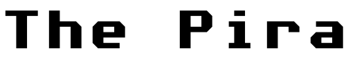Font : Commodore-64-Angled Custom Text : The Pirate Way Test your own text here Click to download or to view this font on a tshirt that can be custom printed in Bali