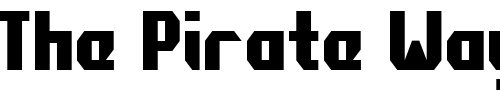 Font : Commonwealth-Condensed Custom Text : The Pirate Way Test your own text here Click to download or to view this font on a tshirt that can be custom printed in Bali