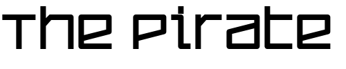 Font : CommunityService-UltraBold Custom Text : The Pirate Way Test your own text here Click to download or to view this font on a tshirt that can be custom printed in Bali