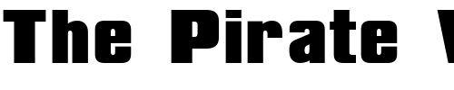 Font : Compacta-ICG-Black Custom Text : The Pirate Way Test your own text here Click to download or to view this font on a tshirt that can be custom printed in Bali