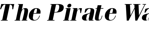 Font : CompendiumSSK-BoldItalic Custom Text : The Pirate Way Test your own text here Click to download or to view this font on a tshirt that can be custom printed in Bali