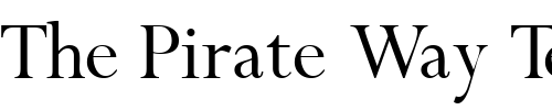 Font : CompleatSSK Custom Text : The Pirate Way Test your own text here Click to download or to view this font on a tshirt that can be custom printed in Bali