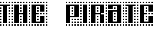 Font : ComputerAmok Custom Text : The Pirate Way Test your own text here Click to download or to view this font on a tshirt that can be custom printed in Bali