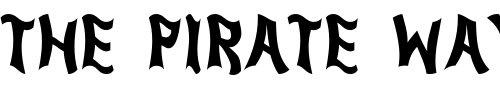 Font : ConcavexStepper Custom Text : The Pirate Way Test your own text here Click to download or to view this font on a tshirt that can be custom printed in Bali