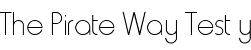 Font : ConclaveLightSSK-Regular Custom Text : The Pirate Way Test your own text here Click to download or to view this font on a tshirt that can be custom printed in Bali