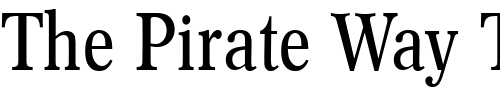 Font : Concorde-BE-Condensed Custom Text : The Pirate Way Test your own text here Click to download or to view this font on a tshirt that can be custom printed in Bali