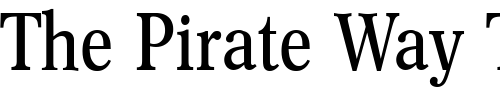 Font : Concorde-Nova-R-Regular Custom Text : The Pirate Way Test your own text here Click to download or to view this font on a tshirt that can be custom printed in Bali