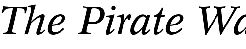 Font : Concorde-R-Expert-Italic-OsF Custom Text : The Pirate Way Test your own text here Click to download or to view this font on a tshirt that can be custom printed in Bali