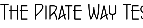 Font : ConcursoModerne-BTN-Lt Custom Text : The Pirate Way Test your own text here Click to download or to view this font on a tshirt that can be custom printed in Bali