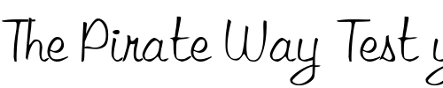 Font : Condorscript Custom Text : The Pirate Way Test your own text here Click to download or to view this font on a tshirt that can be custom printed in Bali