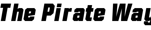 Font : ConexDisplaySSK-Italic Custom Text : The Pirate Way Test your own text here Click to download or to view this font on a tshirt that can be custom printed in Bali
