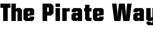 Font : ConexDisplaySSK-Regular Custom Text : The Pirate Way Test your own text here Click to download or to view this font on a tshirt that can be custom printed in Bali