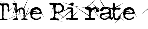 Font : Confused-Root Custom Text : The Pirate Way Test your own text here Click to download or to view this font on a tshirt that can be custom printed in Bali