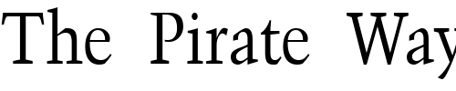 Font : Congo-Condensed-Normal Custom Text : The Pirate Way Test your own text here Click to download or to view this font on a tshirt that can be custom printed in Bali