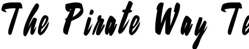 Font : ConiScriptSSK-BoldItalic Custom Text : The Pirate Way Test your own text here Click to download or to view this font on a tshirt that can be custom printed in Bali