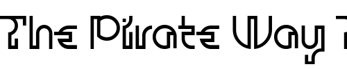 Font : ContactaLL Custom Text : The Pirate Way Test your own text here Click to download or to view this font on a tshirt that can be custom printed in Bali