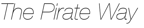 Font : Context-Reprise-Light-SSi-Extra-Light-Italic Custom Text : The Pirate Way Test your own text here Click to download or to view this font on a tshirt that can be custom printed in Bali