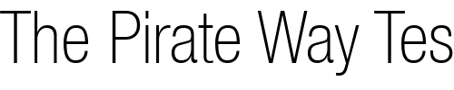 Font : Context-Reprise-ThinCond-SSi-Normal Custom Text : The Pirate Way Test your own text here Click to download or to view this font on a tshirt that can be custom printed in Bali