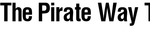 Font : ContextCondSSK-Bold Custom Text : The Pirate Way Test your own text here Click to download or to view this font on a tshirt that can be custom printed in Bali