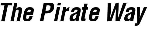 Font : ContextCondSSK-BoldItalic Custom Text : The Pirate Way Test your own text here Click to download or to view this font on a tshirt that can be custom printed in Bali