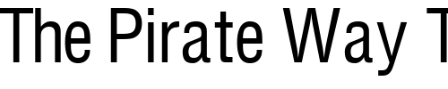 Font : ContextLightExCondSSK-Regular Custom Text : The Pirate Way Test your own text here Click to download or to view this font on a tshirt that can be custom printed in Bali